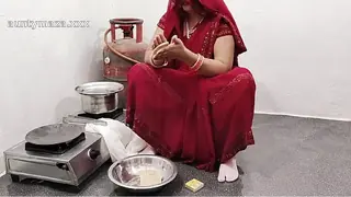bhabhi and devar fucking Red drass sex - Original Masala