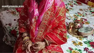 Full HD Desi cauple newly married wife karwa chauth fucking clear Hindi audio