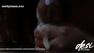 Real Desi indian desi bhabhi giving blowjob to devar and taking cum in mouth - porn MMS scandal - Pura Nanga Show