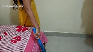 Real Desi Indian Desi maid pussy Fucking on clear Hindi audio - Banned Cam Show