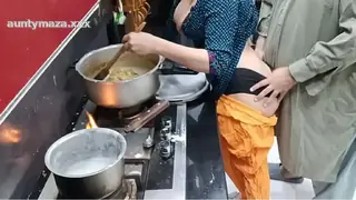Uncut Desi Housewife Anal Sex In Kitchen While She Is Cooking