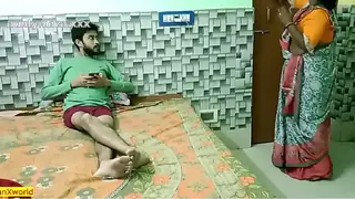 Viral Indian teen boy fucking with hot beautiful maid Bhabhi! Uncut homemade sex - Fresh Tamasha